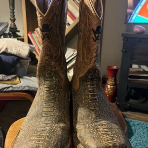 Brown Western Cowboy Boots